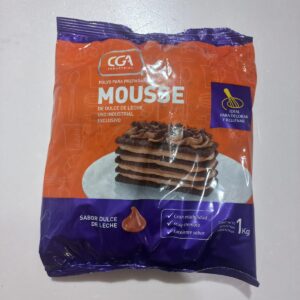 Mouse sabor dulce de leche