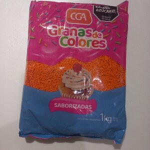 Granas stick naranjas